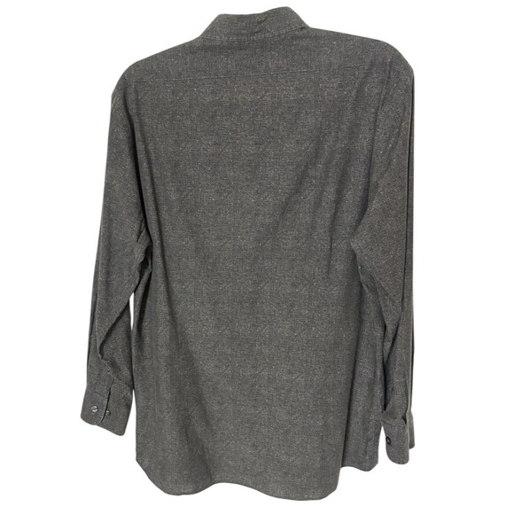 J. Lindeberg Long Sleeve Button Down Dani Mel Pop Print Shirt Men's L Black Slim - Picture 5 of 10